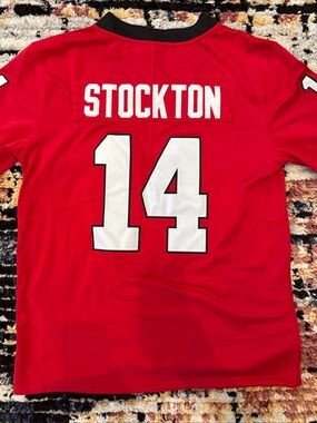 Gunner Stockton Georgia Bulldogs Jersey #14 Size Small Dawgs Nike Team